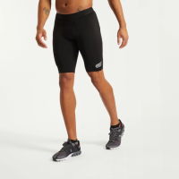 PRESSIO - Men - EQ Run Half Tight - Black/Silver